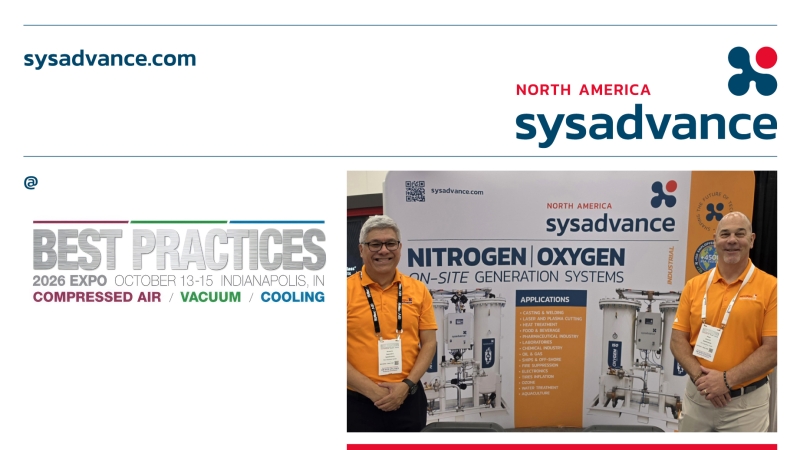SYSADVANCE | SYSADVANCE North America - Compressed Air Best Practices 2026